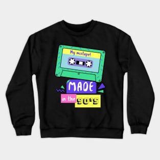 Made in the 90s Tape Cassette Crewneck Sweatshirt